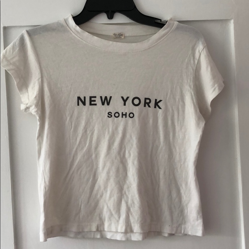 Brandy Melville Soho Shirt + Stickers
